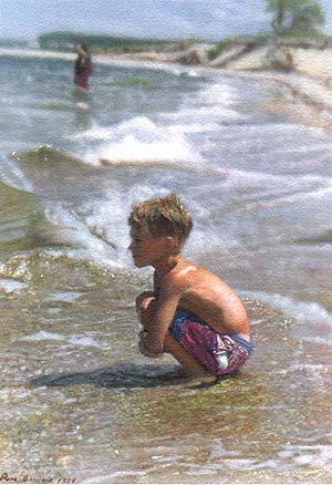 At the Beach